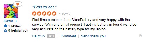 store battery review